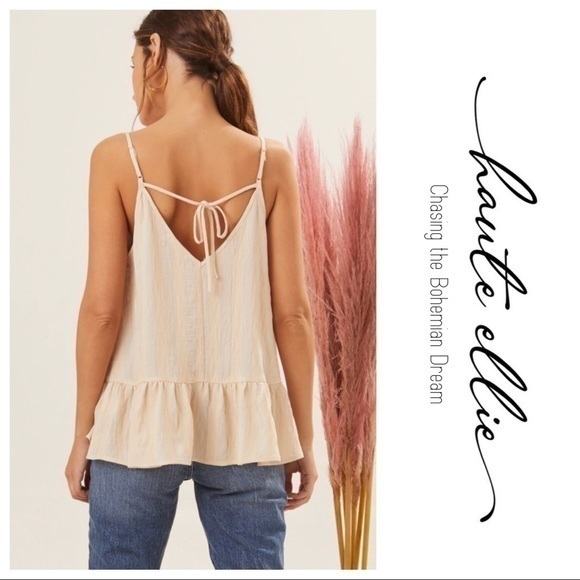 Lola Lined Ruffle Top - Picture 3 of 8